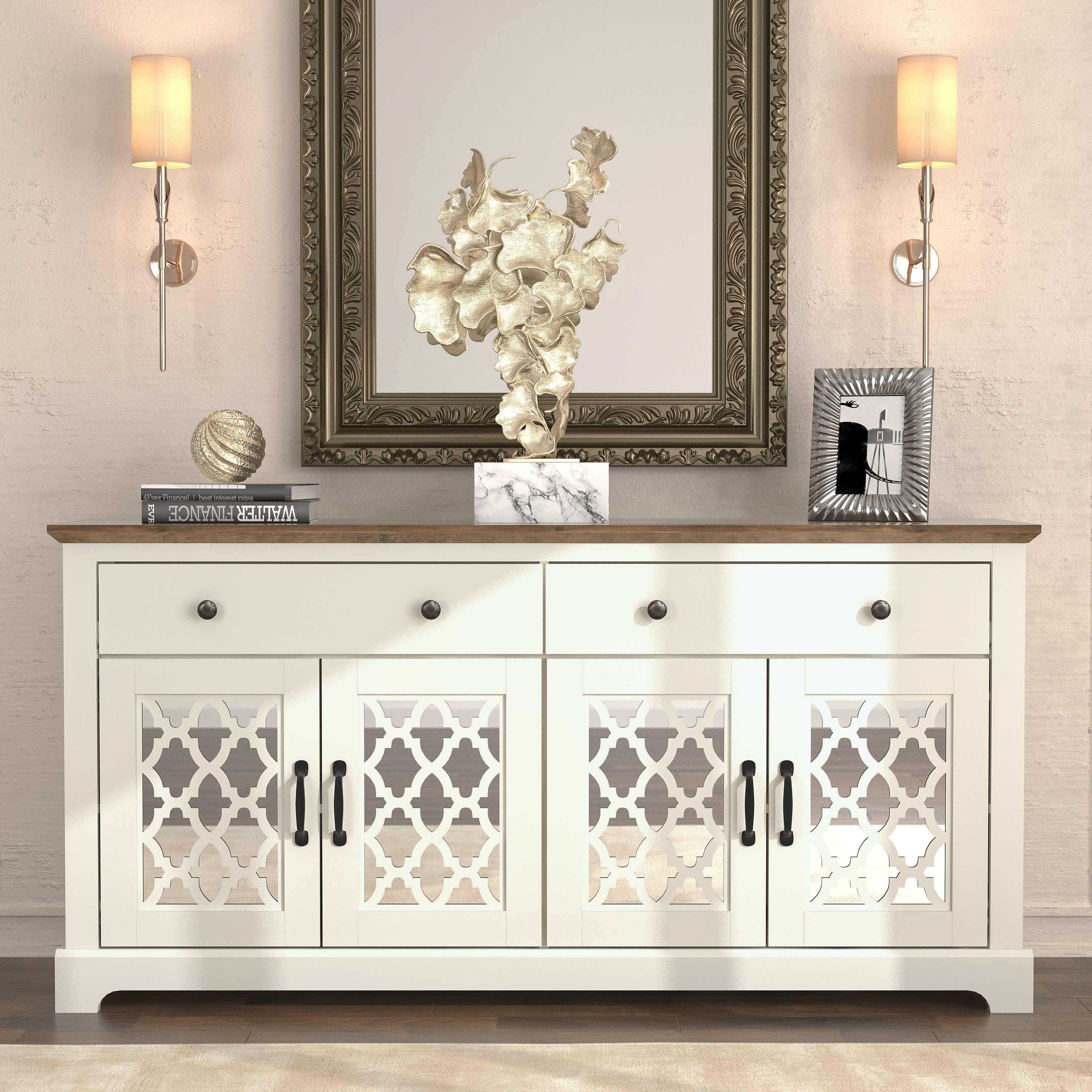 Laurel Foundry Modern Farmhouse® Blaire 2 Drawer Sideboard